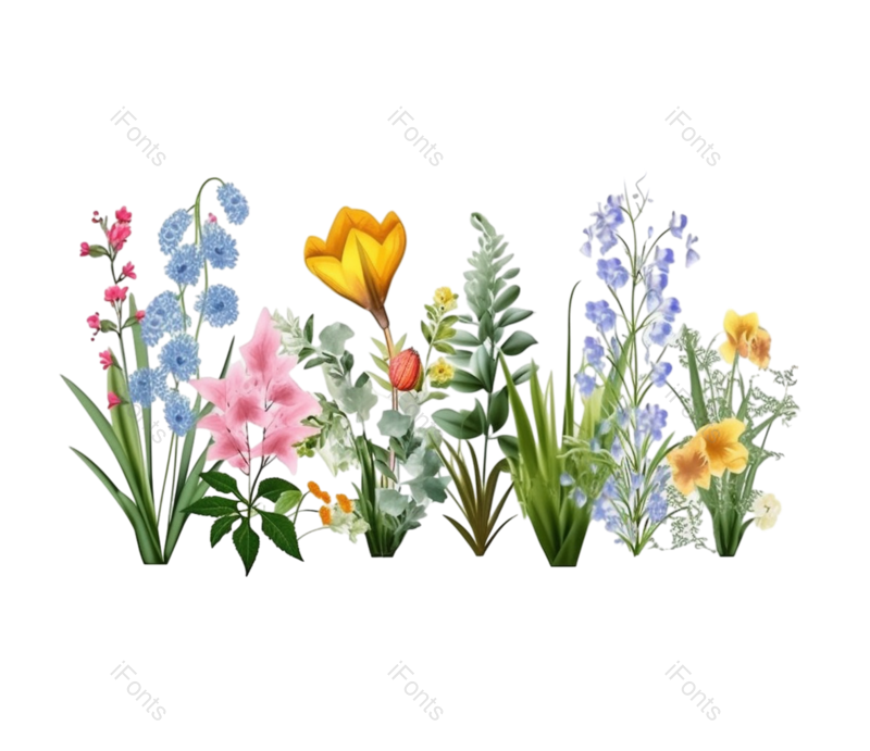 叶子图片,唯美元素,雏菊PNG,花卉免抠素材